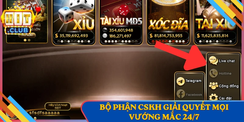 Bộ phận CSKH giải quyết mọi vướng mắc 24/7